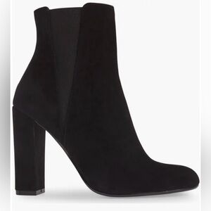 Effect Block Heel Bootie